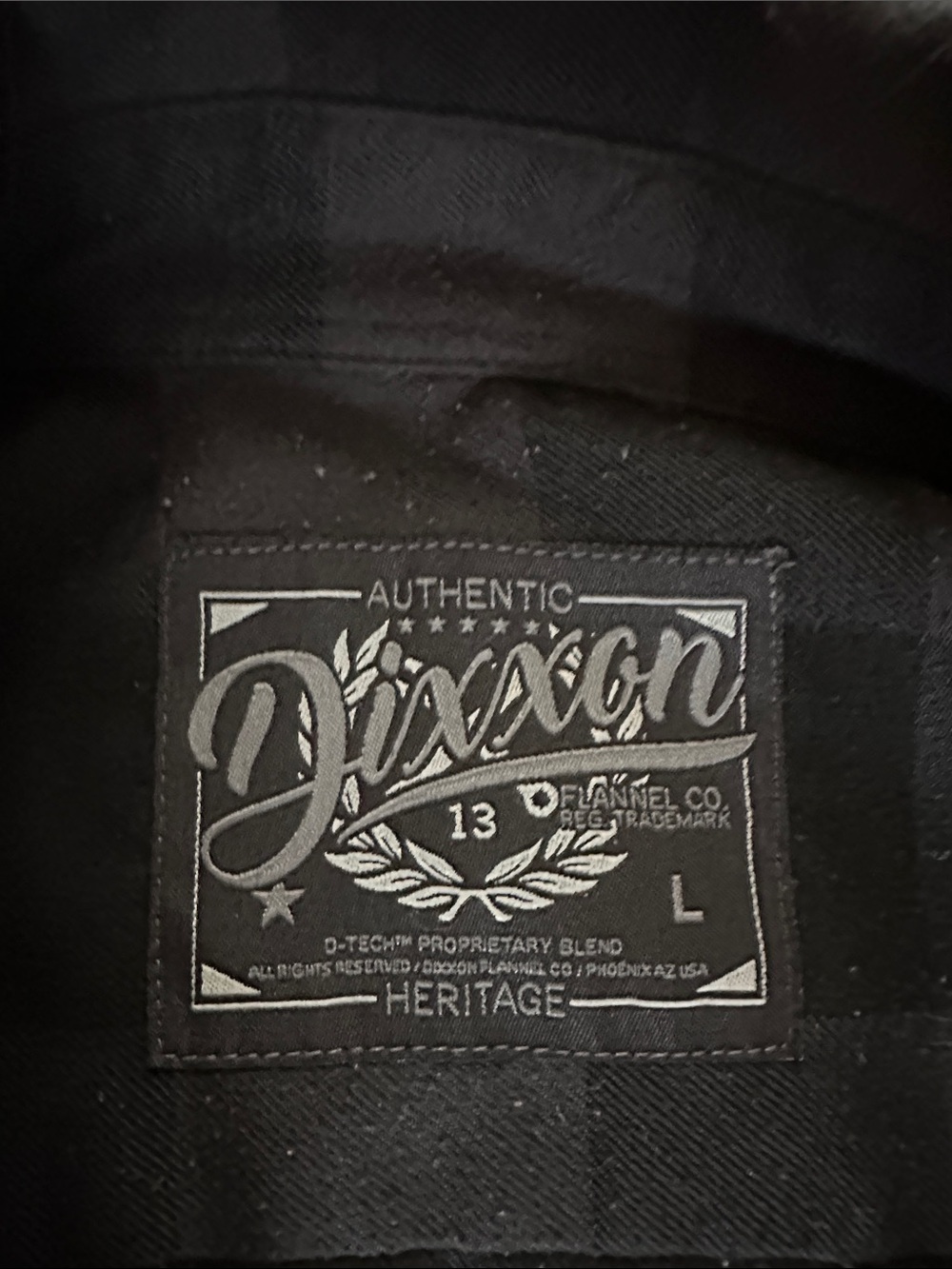 Dixxon murked out flannel - Picture 2 of 3